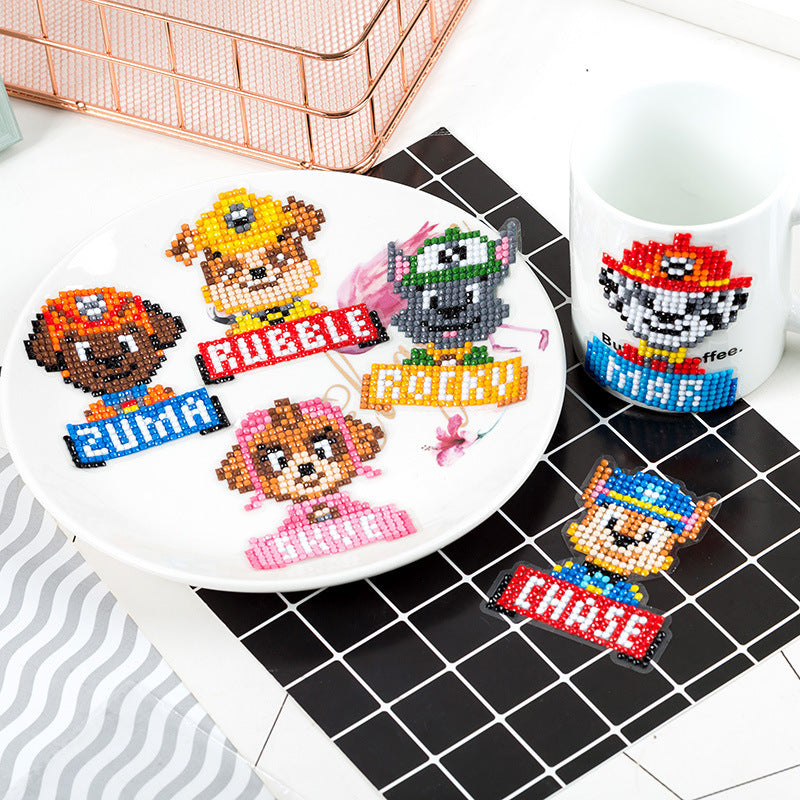 Wholesale 10PCS Children's Resin Diamond Painting